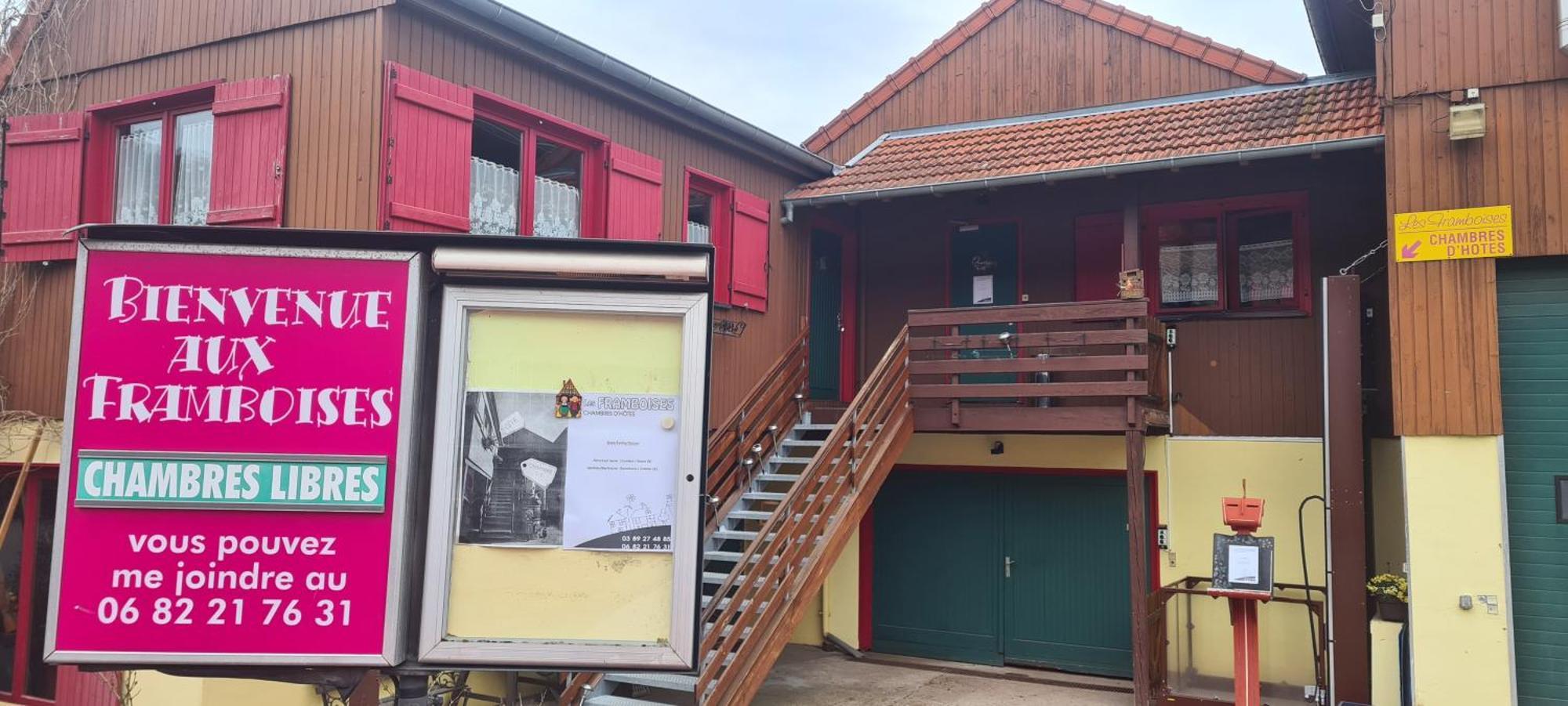 Gite Et Chambres D'Hotes Les Framboises Katzenthal Exterior foto